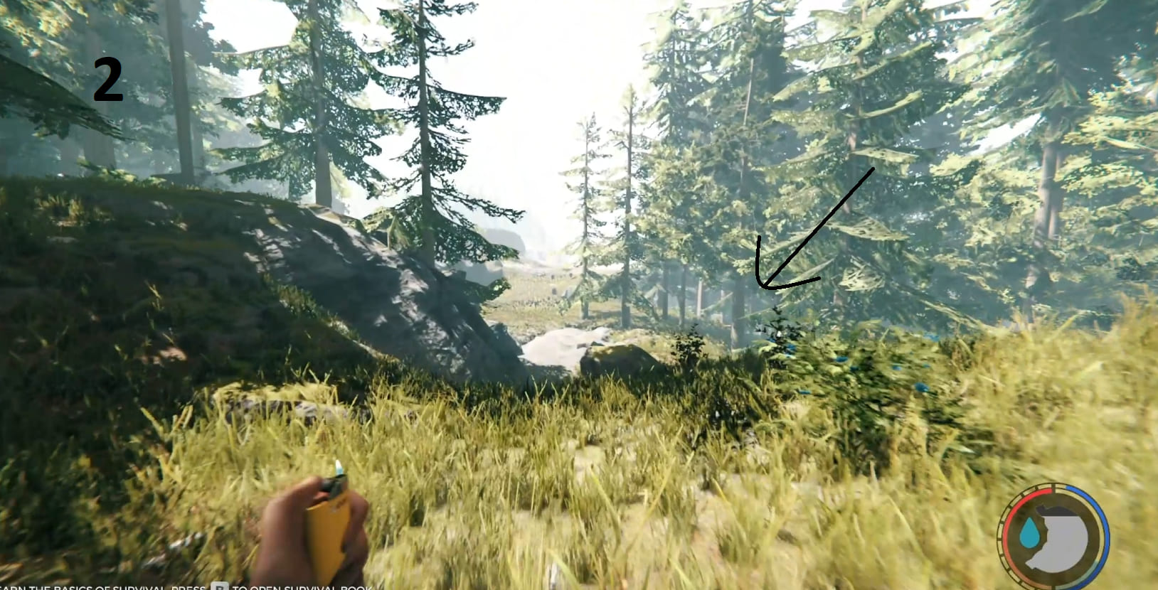 Image 2: Katana's location