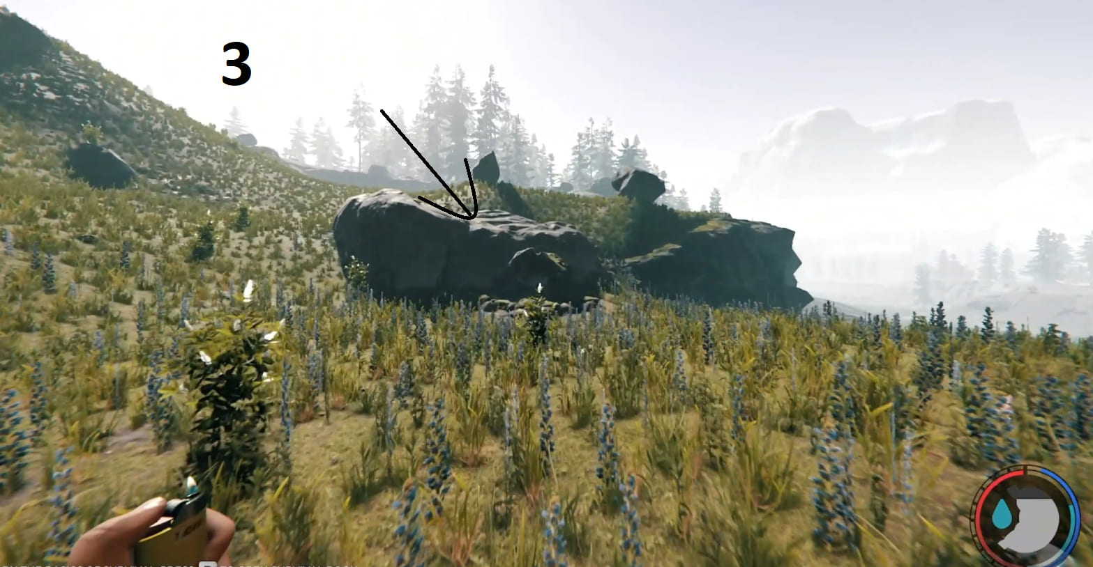 Image 3: Katana's location