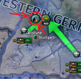 More Ground Crews toggle button in the air region interface