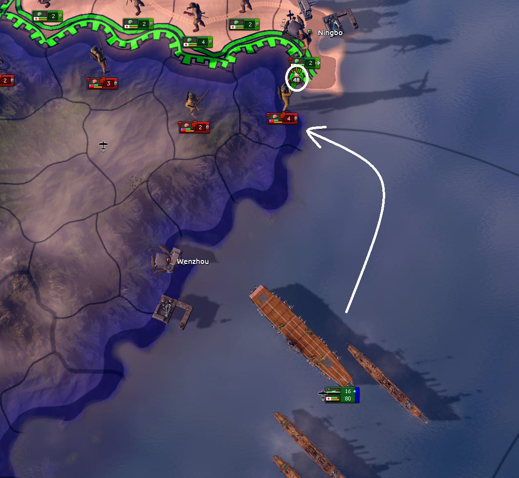 Бомбардировка с моря